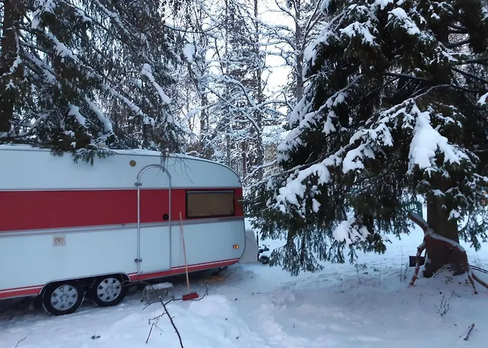 مكان تخييم Winter Caravan *
